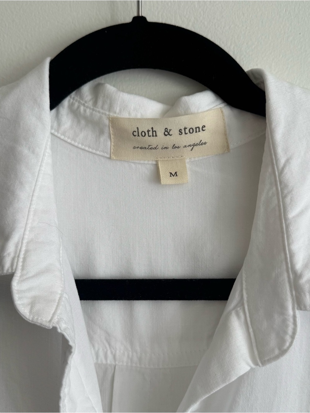 Classic White Women's Button-Up Shirt - Picture 2 of 9